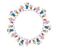 Bild Figuren in Kreis